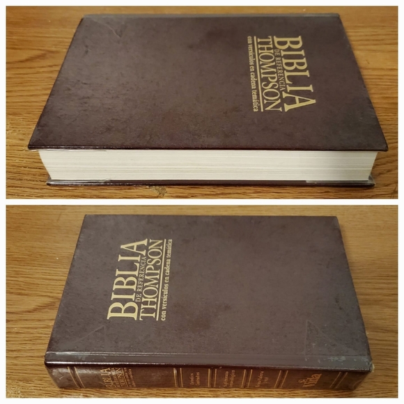 Biblia de Referencia Thompson en Español con versiculos en cadena tematica. - Picture 15 of 16